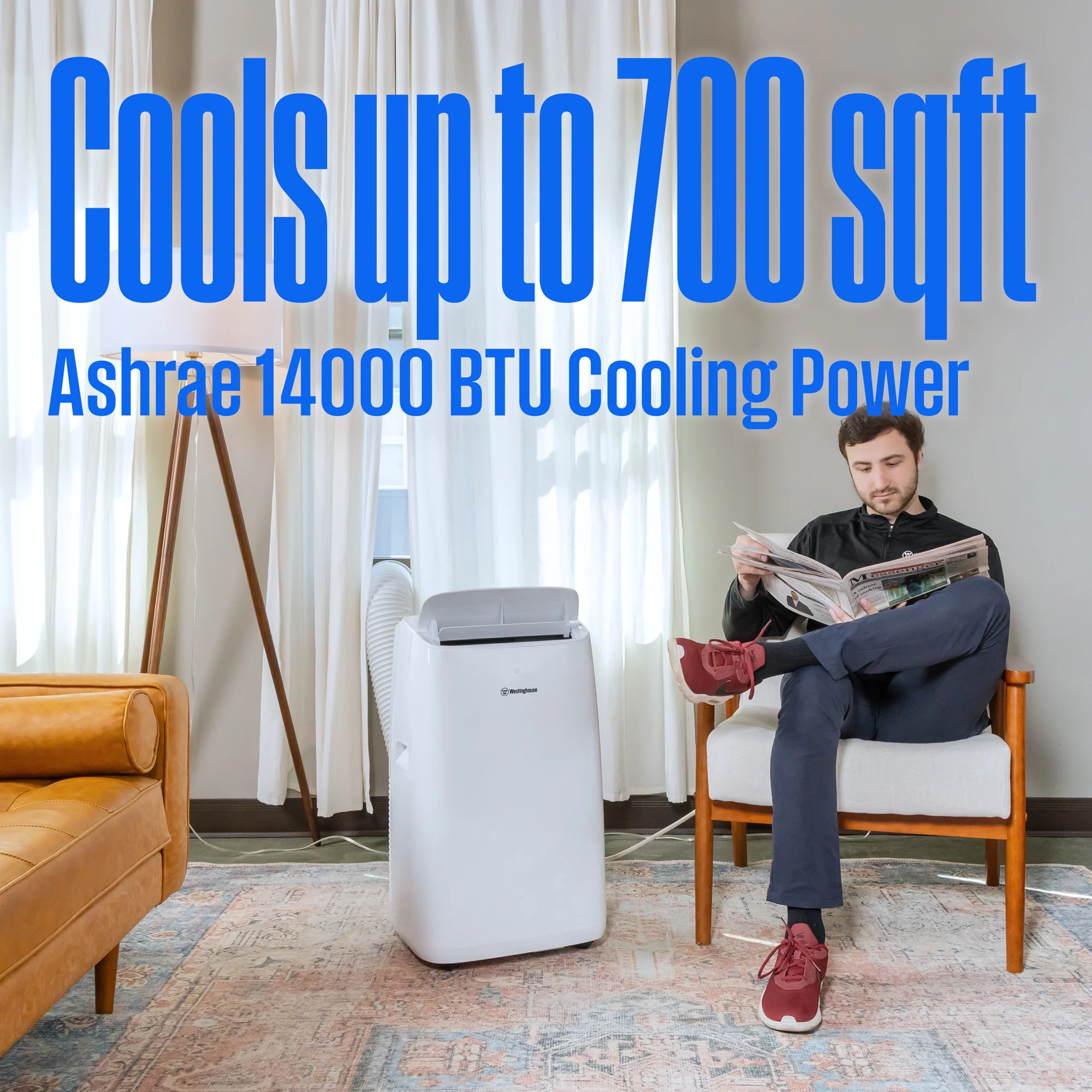 WPac14000h Portable Air Conditioner with Heat - Image 4