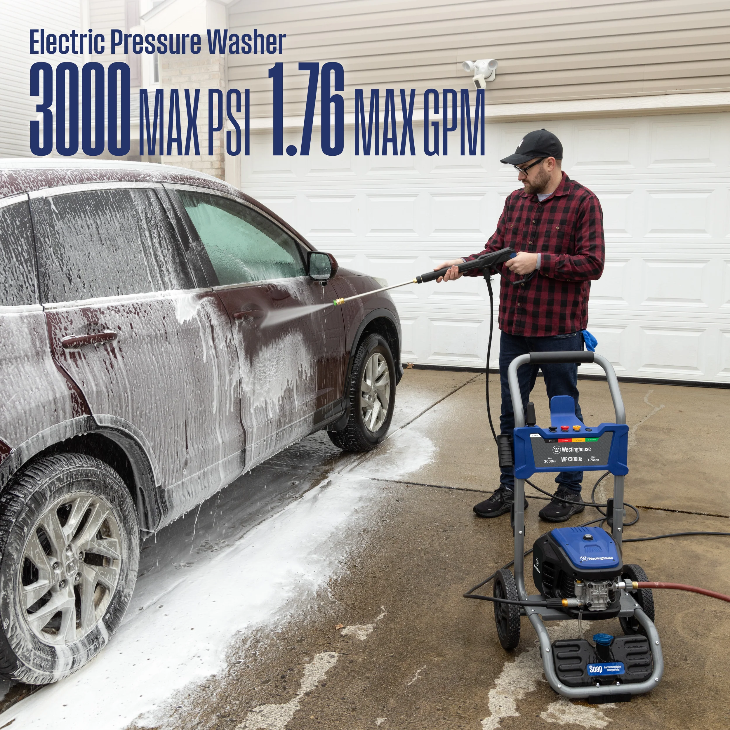 WPX3000eM Electric Pressure Washer Kit - Image 4