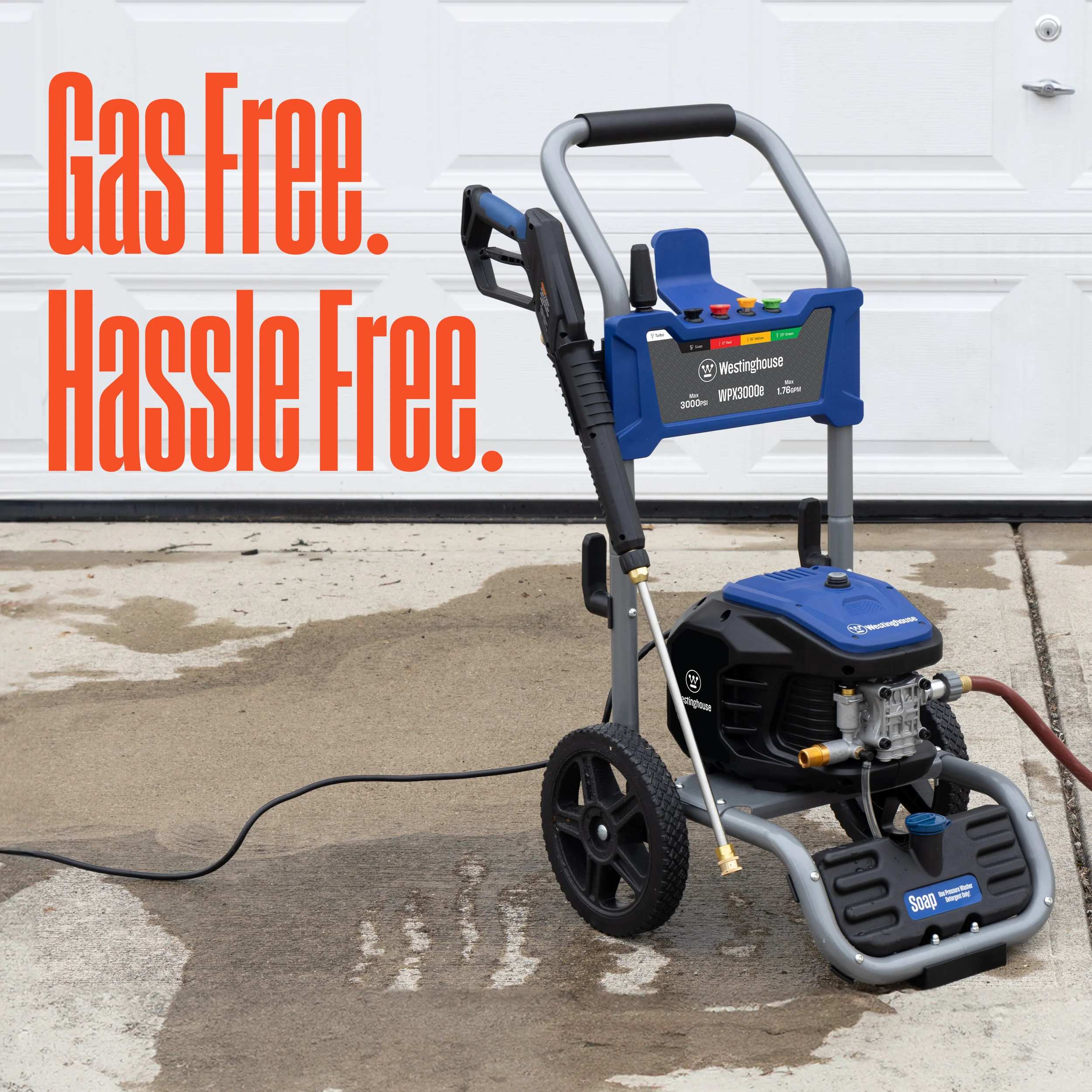 WPX3000eM Electric Pressure Washer Kit - Image 6