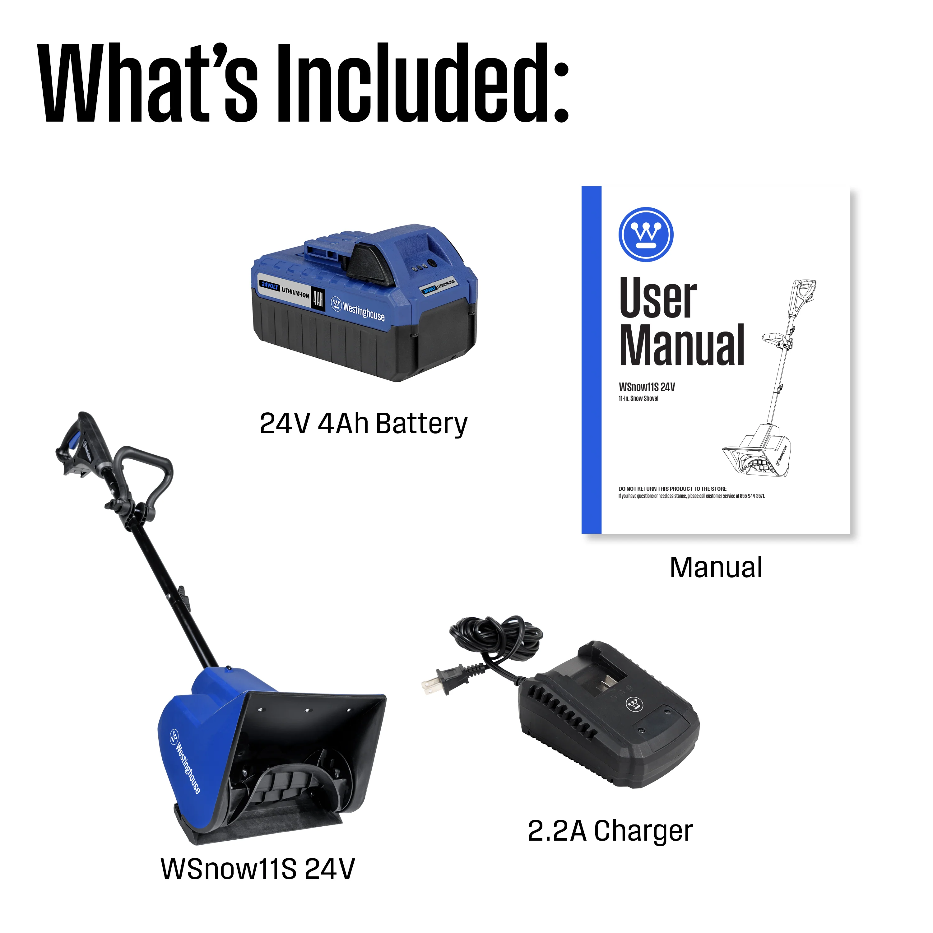 WSnow11S 24V 11" Cordless Snow Shovel - Image 6