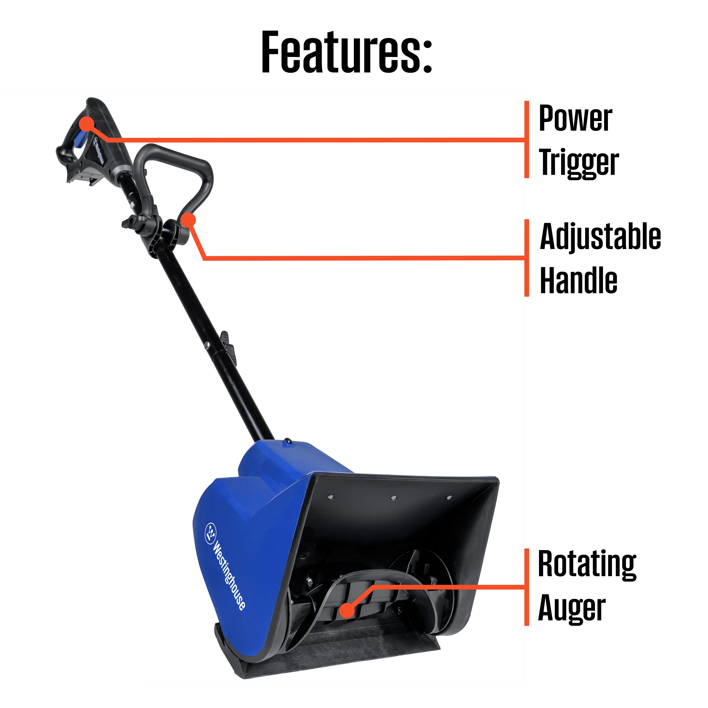 WSnow11S 24V 11" Cordless Snow Shovel - Image 9
