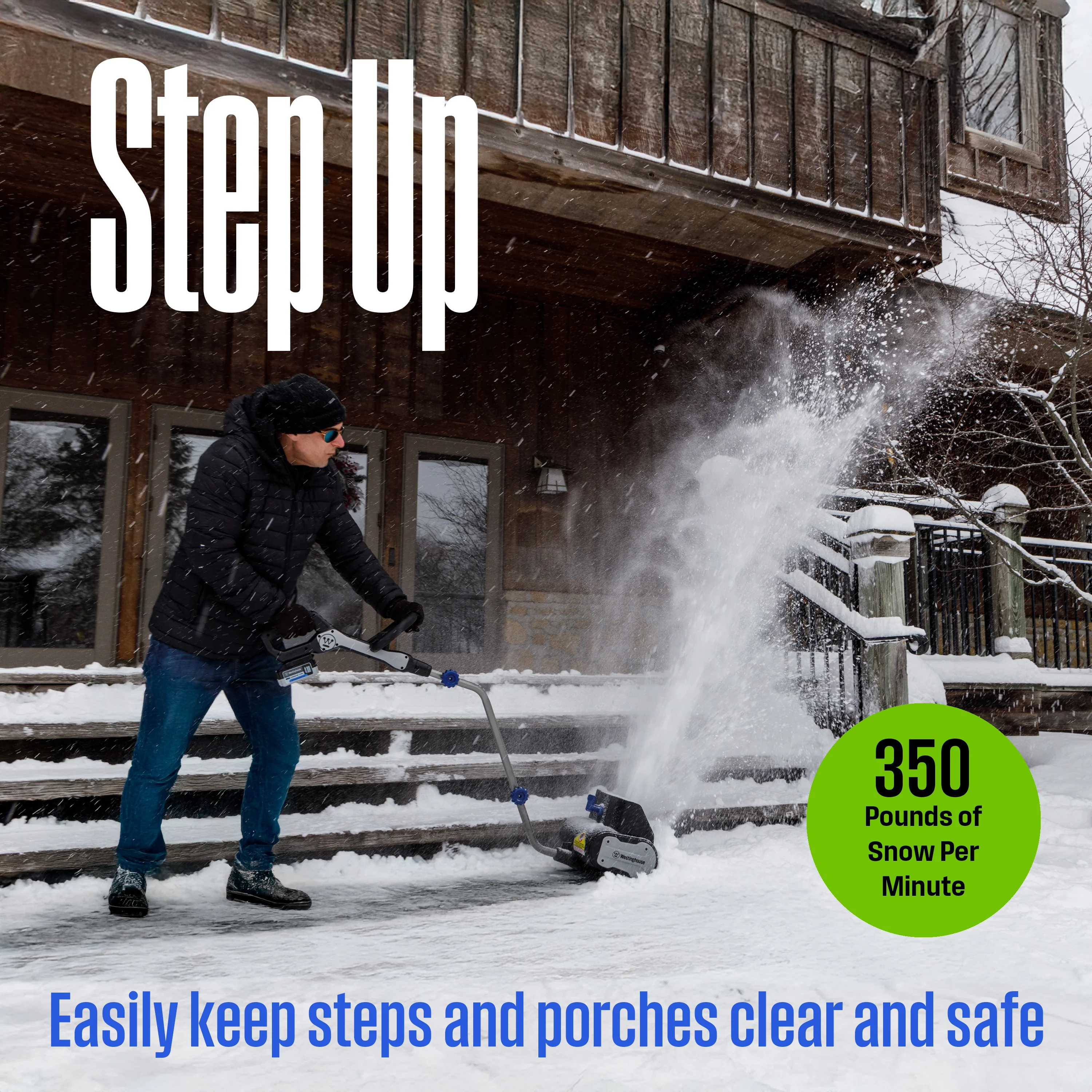 WSnow13S 20V 13" Cordless Snow Shovel - Image 3