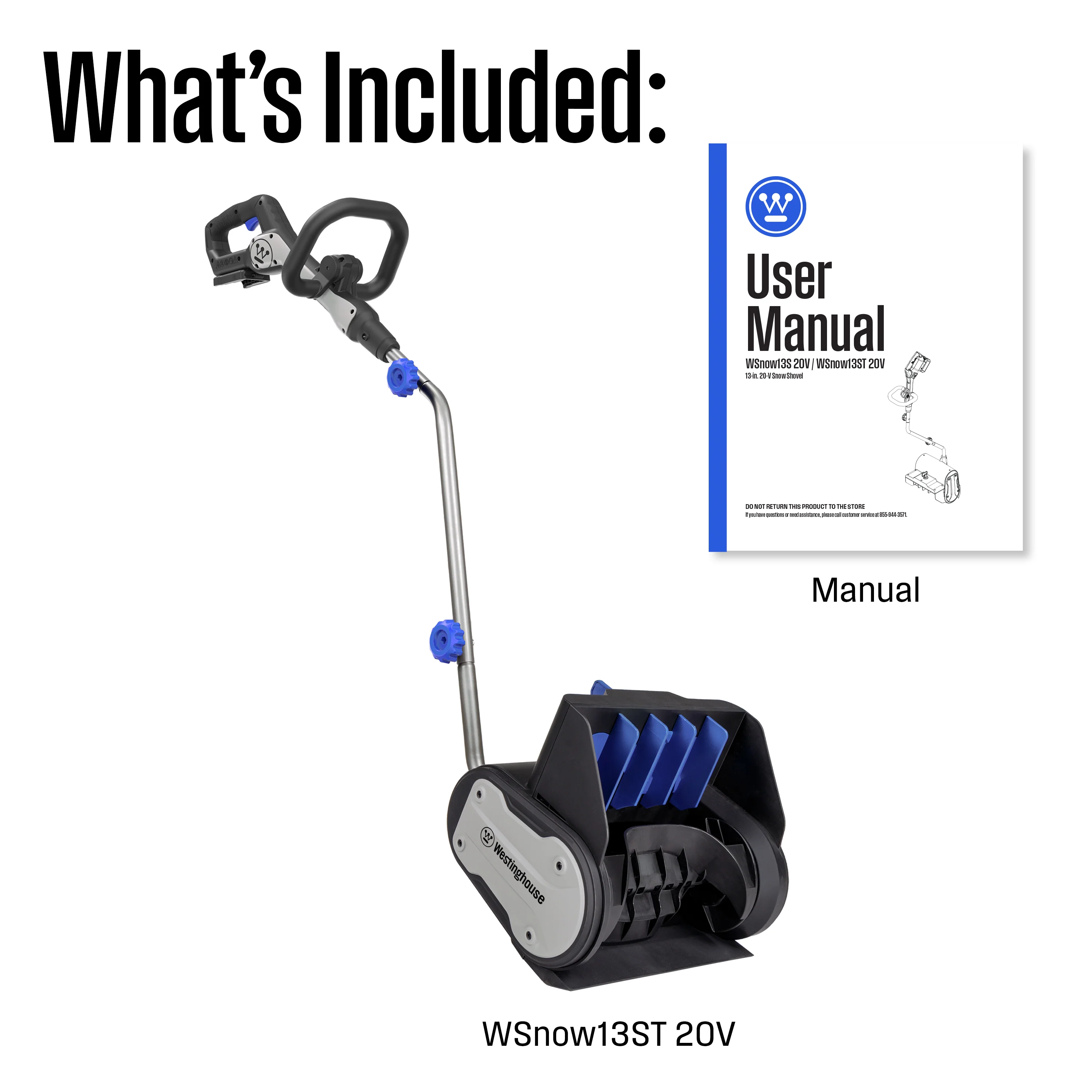 WSnow13ST 20V 13" Cordless Snow Shovel (Tool Only) - Image 11