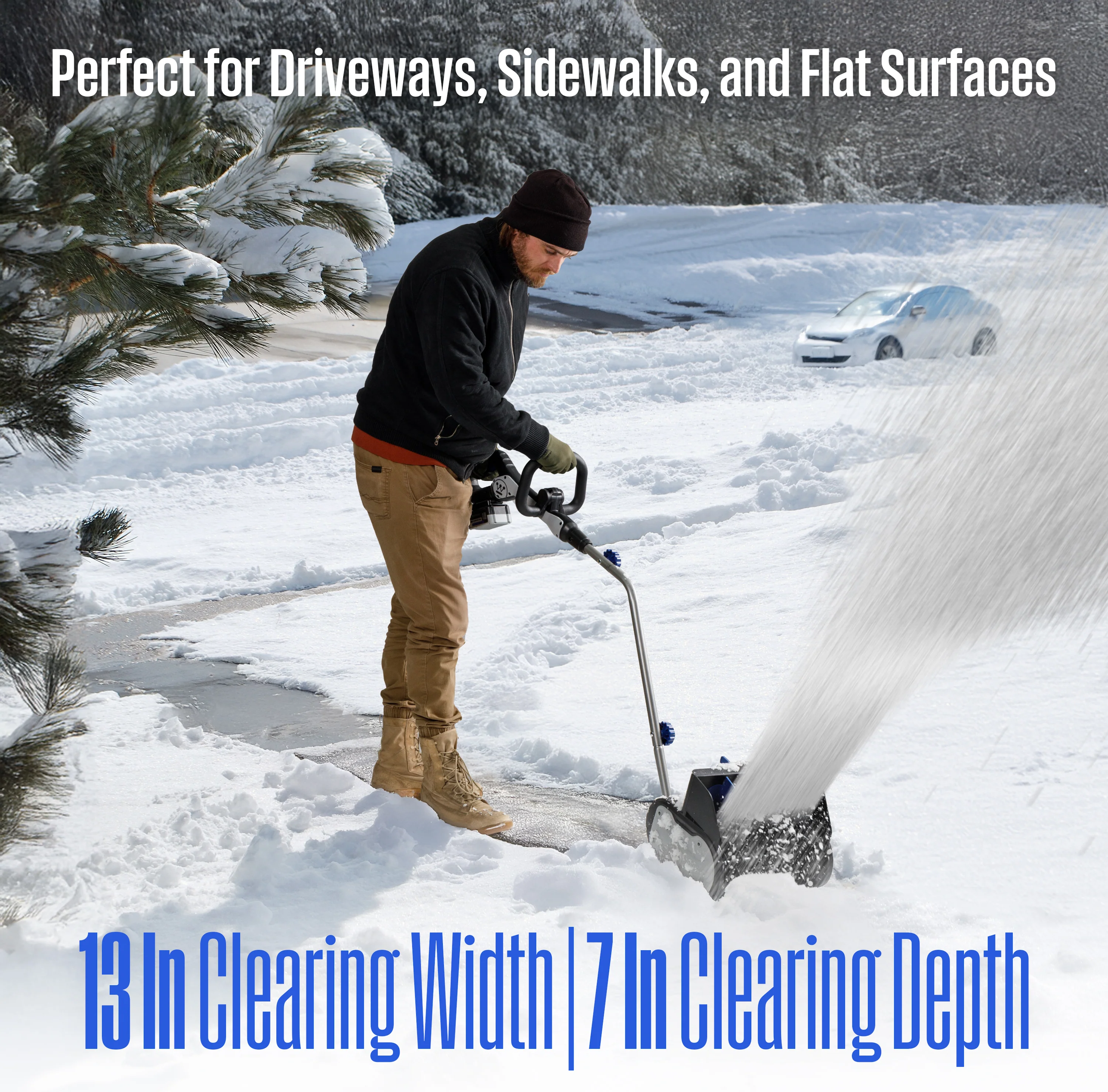 WSnow13ST 20V 13" Cordless Snow Shovel (Tool Only) - Image 7
