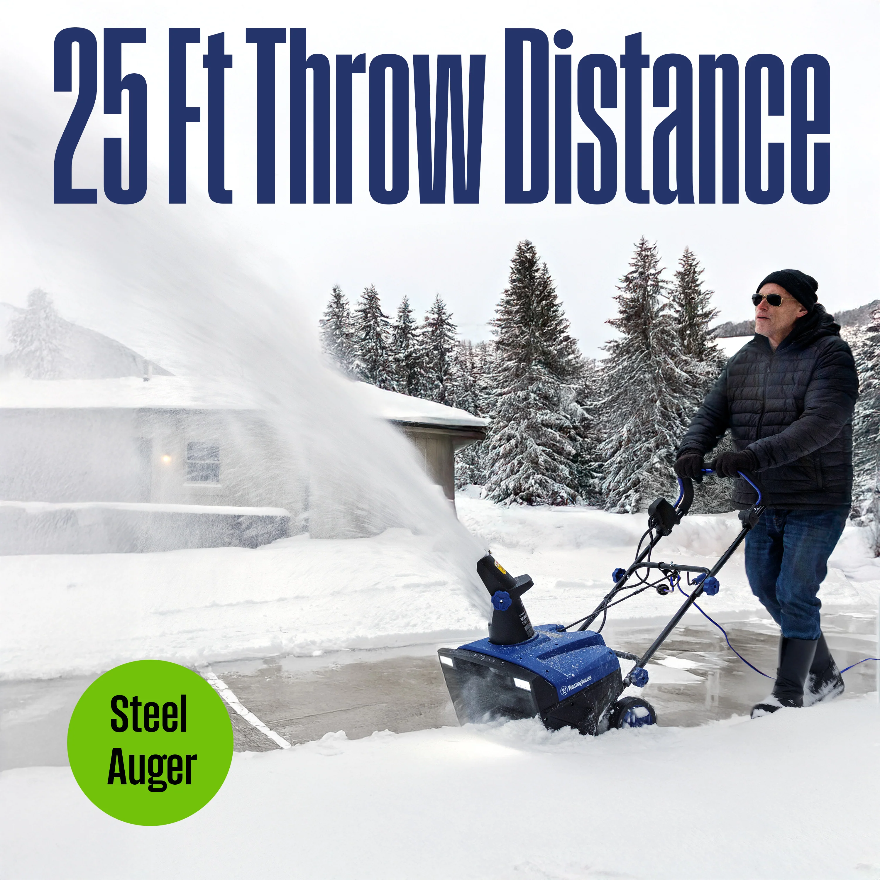 WSnow20 20" Corded Snow Blower - Image 4