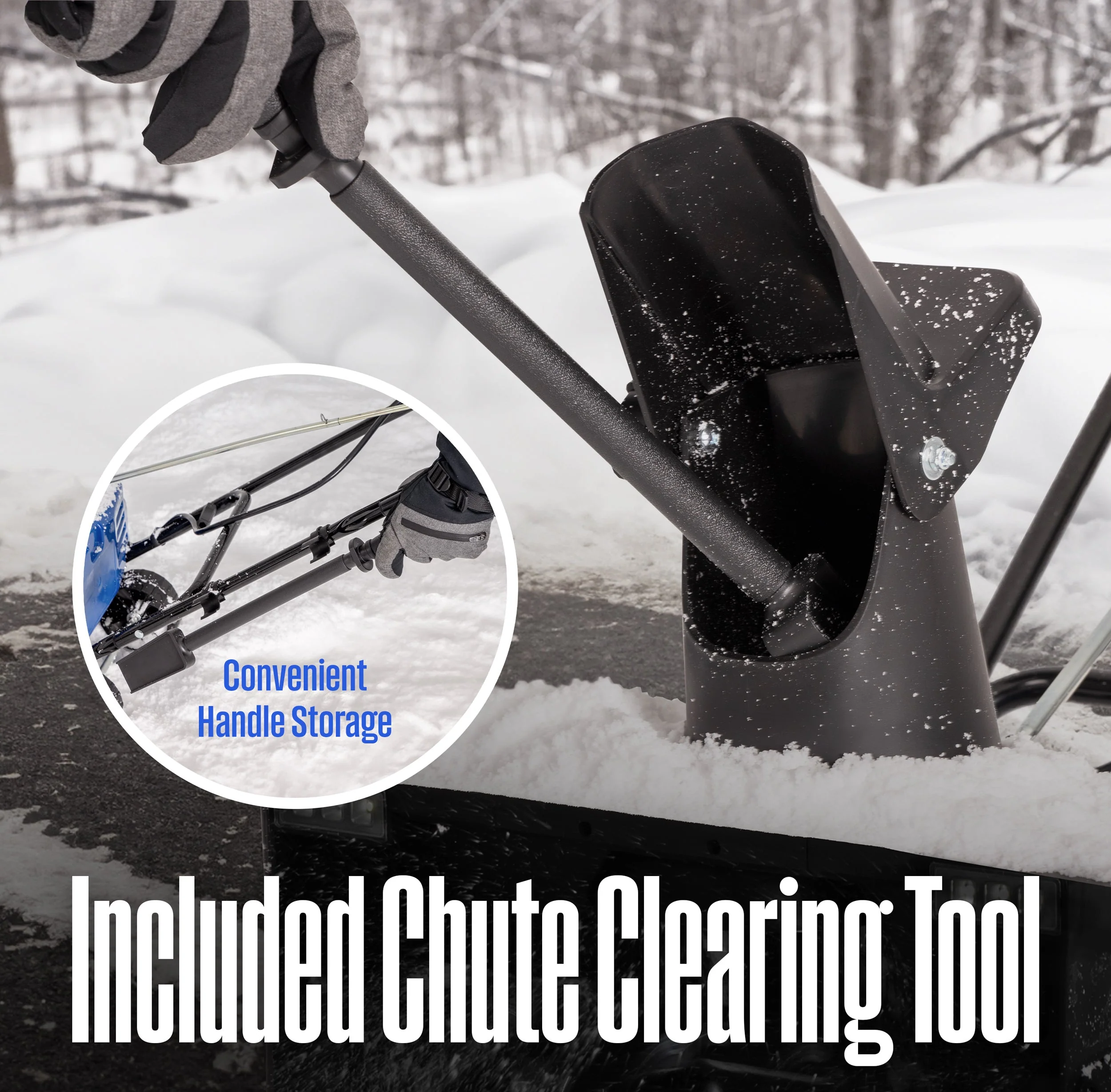 WSnow22 22" Corded Snow Blower - Image 7