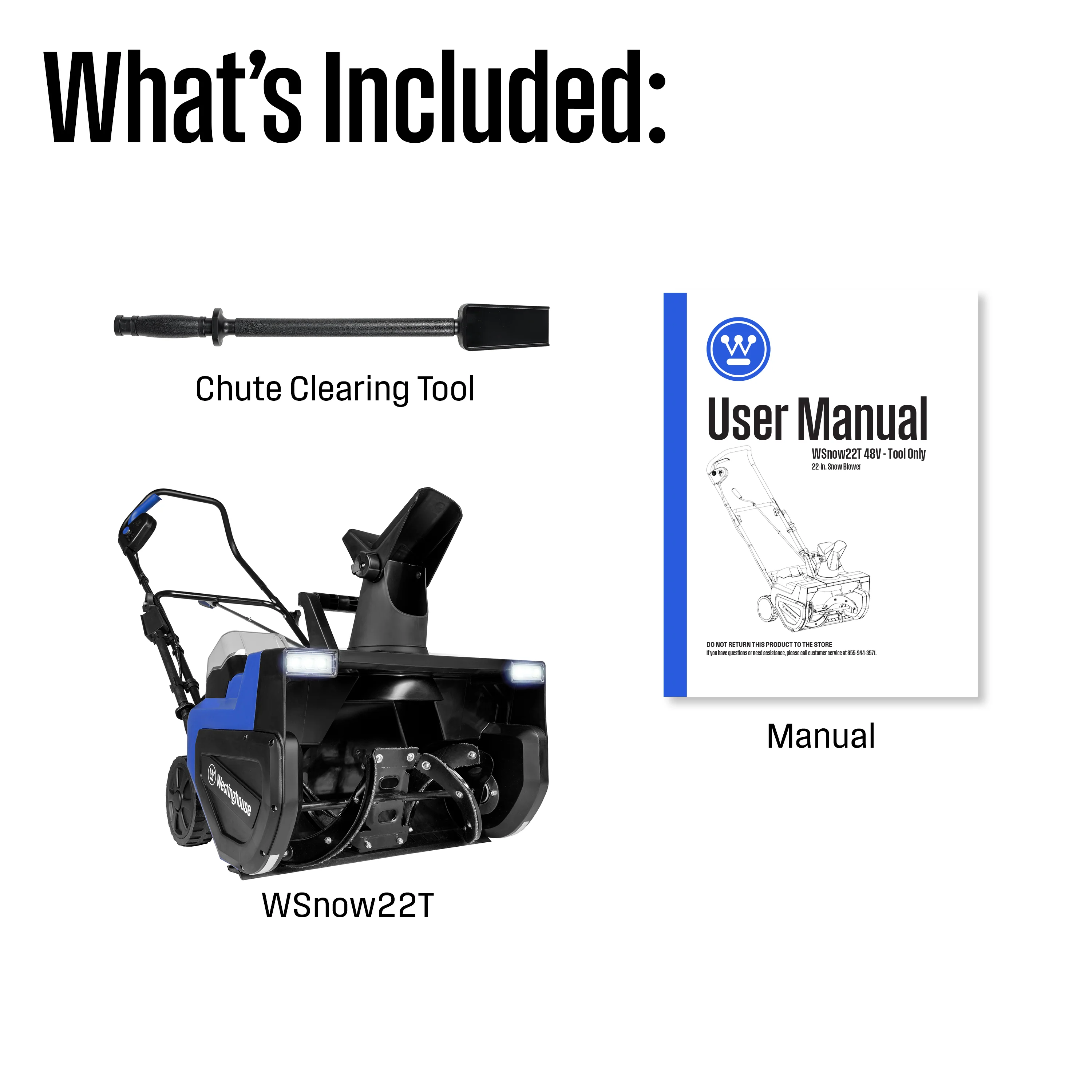 WSnow22T (Tool Only) 48V Cordless Snow Blower - Image 12